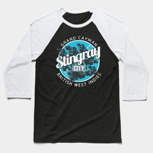 Grand Cayman Stingray City Baseball T-Shirt